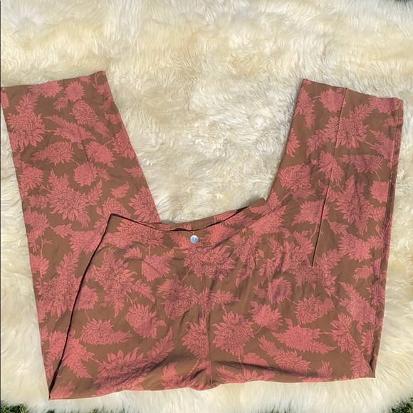 •NOVELLA ROYALE• The Morgan Trouser {silk copper dahlia} - Picture 4 of 9